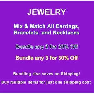 Jewelry - Mix & Match for up to 30%